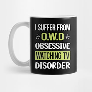 Obsessive Love Watching Movies Movie Mug